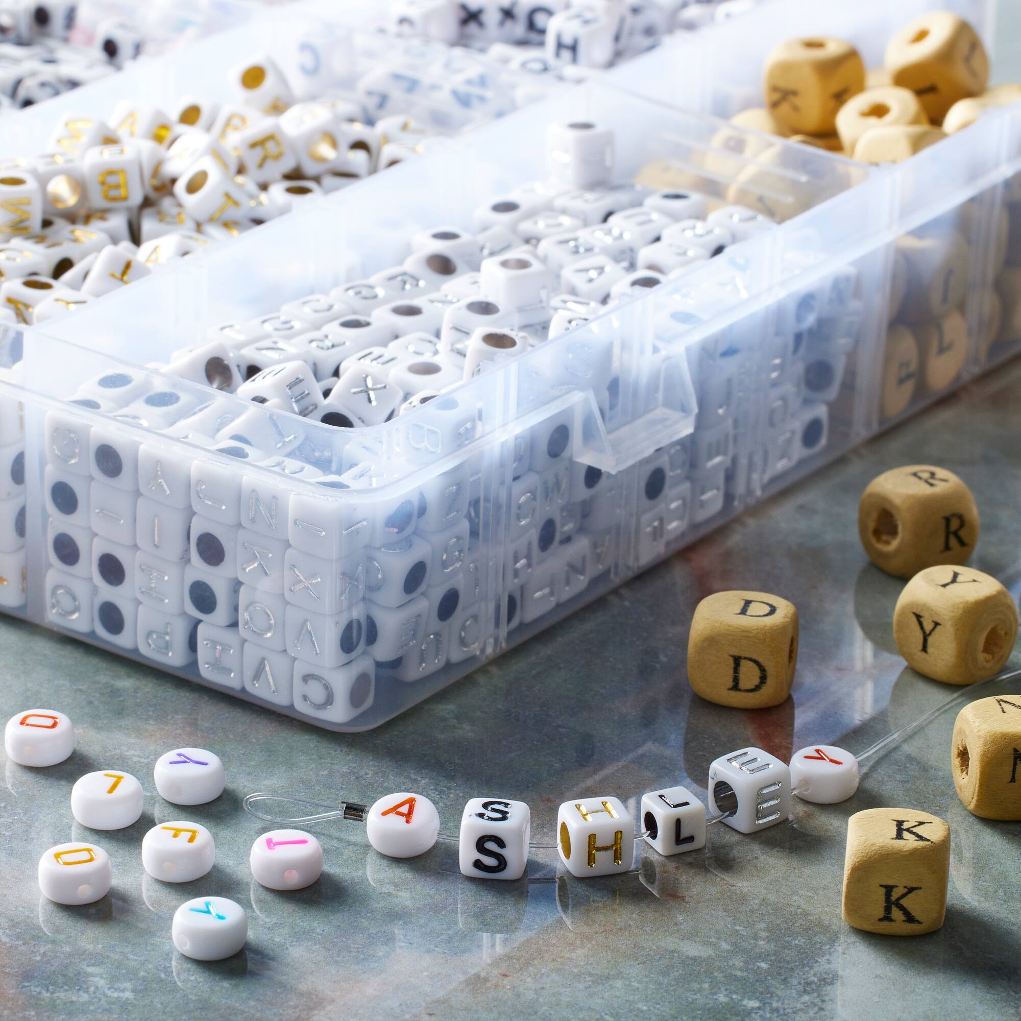 Craft Mixed Alphabet Beads by Bead Landing™